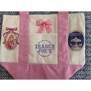 Disney Aurora Sleeping Beauty Carrosel Custom Made Trader Joes Mini Tote